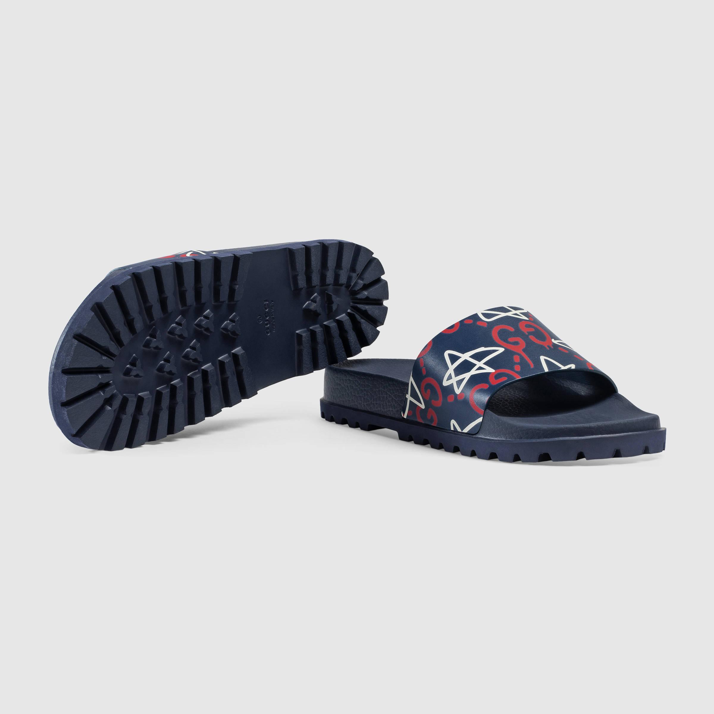 Gucci ghost sales print slides